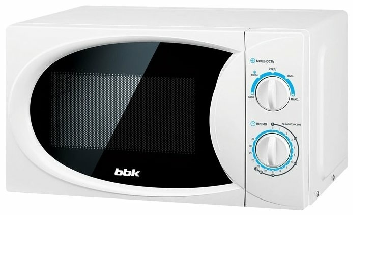 Микроволновая печь BBK 20MWS-710M/W, 700Вт, объем 20л #1