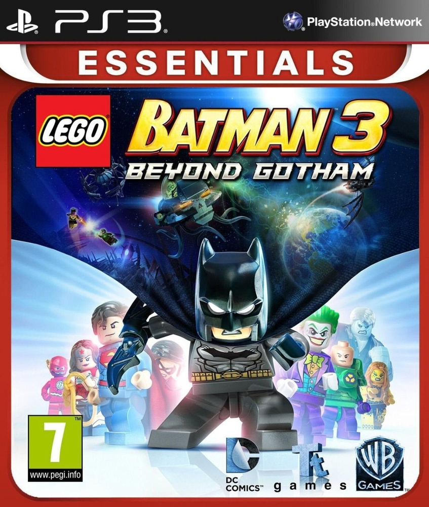 Игра LEGO Batman 3: Beyond Gotham (Покидая Готэм) (PlayStation 3,  Английская версия)