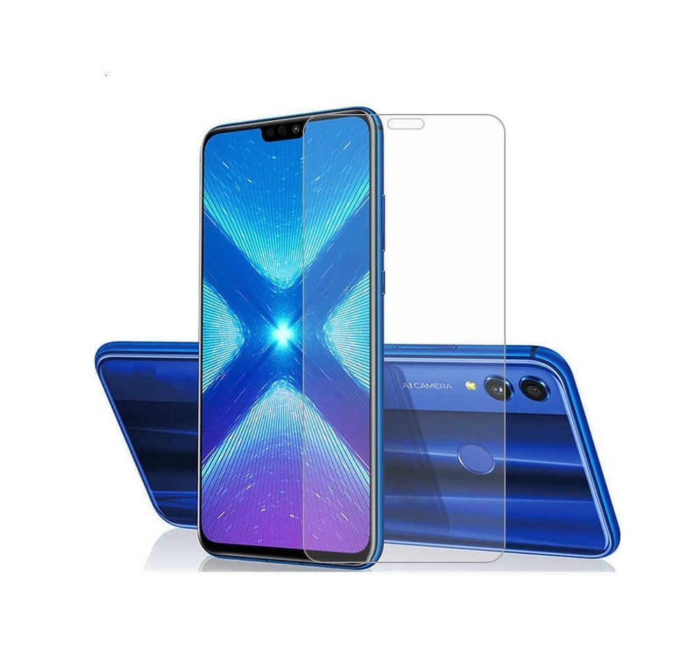 Защитное стекло на Honor 8X Max (Гибридное - пленка + стекловолокно) на  Экран Brozo Hybrid Glass - купить с доставкой по выгодным ценам в  интернет-магазине OZON (259151913)