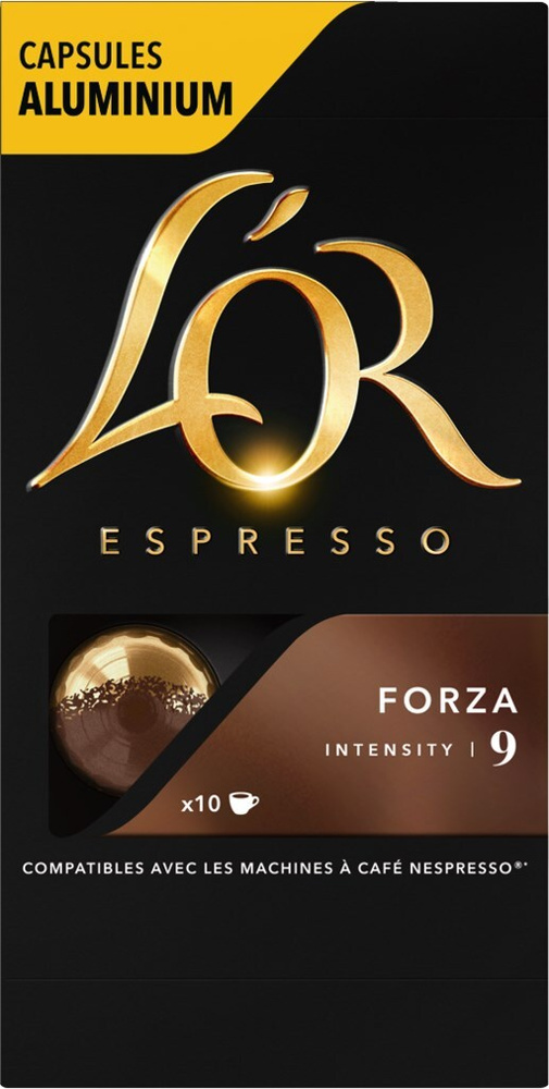 Кофе молотый в капсулах LOR Espresso Forza натуральный жареный, 10 капсул - 3 упаковки  #1