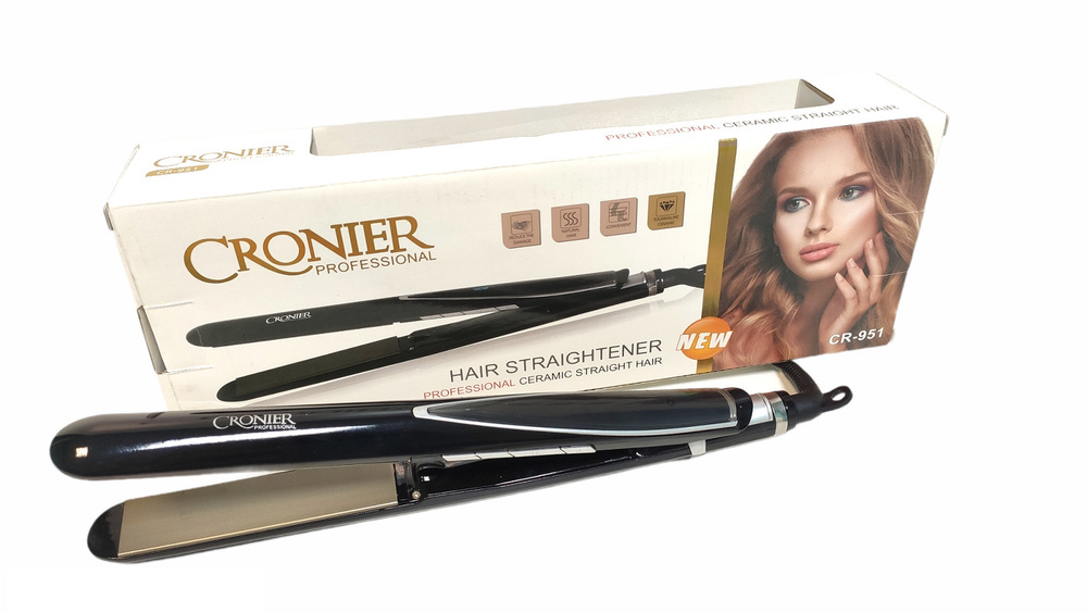 Выпрямитель для волос CRONIER CR-951 ,черный - купить с доставкой по ...