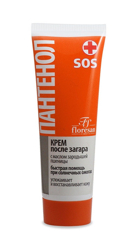 Floresan Крем после загара "Пантенол SOS", 75 мл - купить с доставкой ...