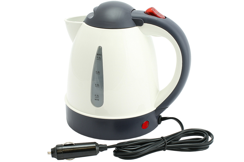 Чайник автомобильный 1.0л, 12V, 150W - купить с доставкой по выгодным ...