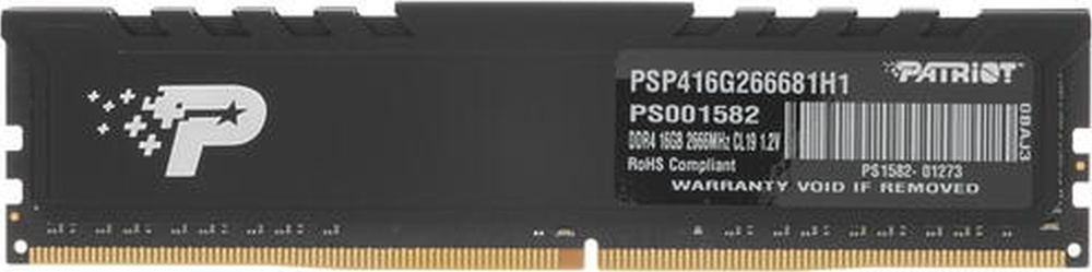 Patriot Memory Оперативная память Signature Line Premium 1x16 ГБ (PSP416G266681H1)  #1