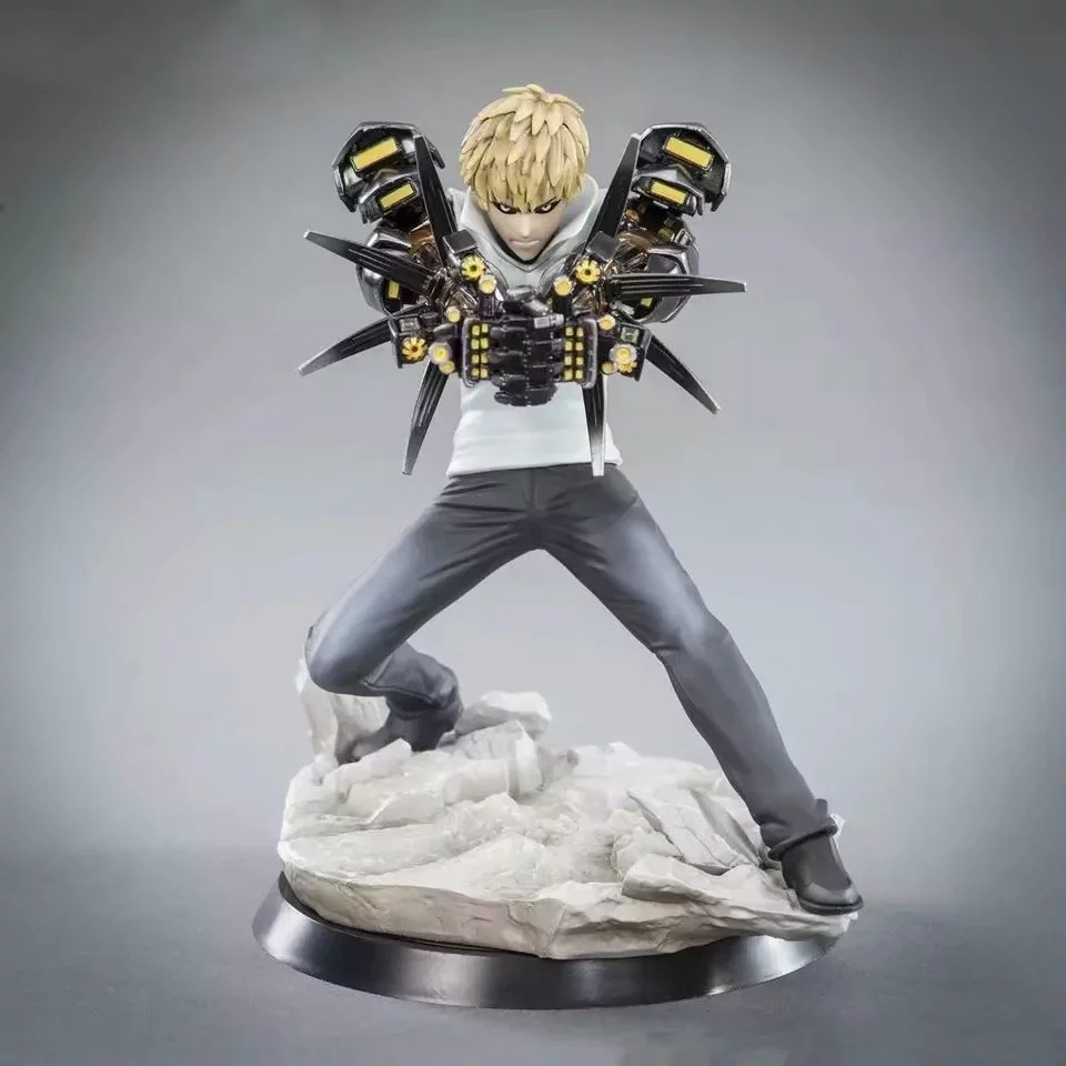 Экшн-фигурка Аниме Читать Ванпанчмен One Punch Man Генос Genos ПВХ фигурка  15см xbuy - купить с доставкой по выгодным ценам в интернет-магазине OZON  (607787746)