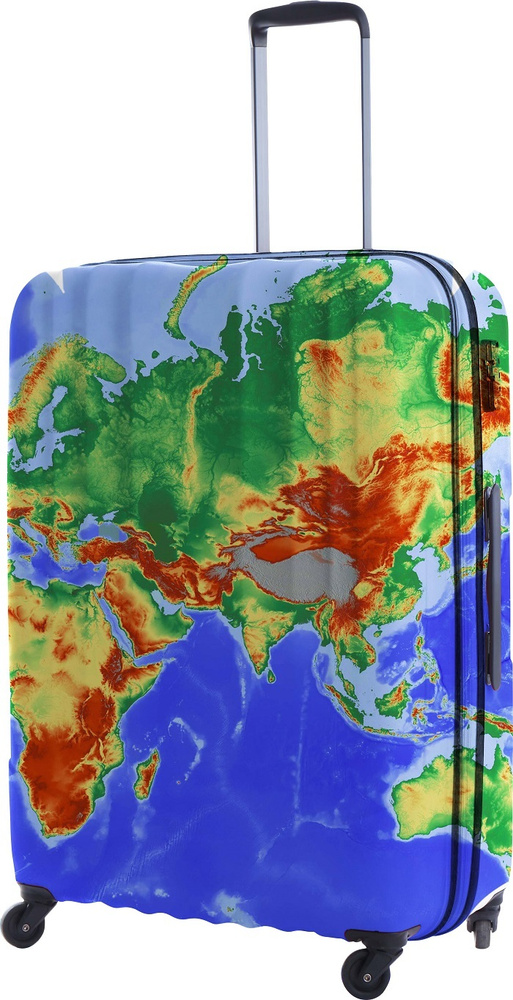 Чехол для чемоданов-19-XL-зеленый, голубой, красный #1
