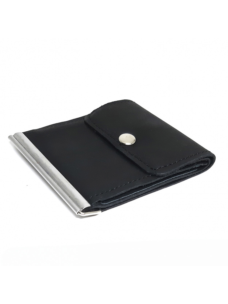 Зажим для денег с двумя кнопками из натуральной кожи L-179 - купить с ...