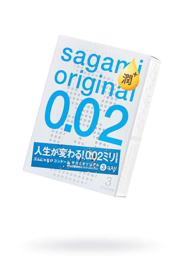 Презервативы полиуретановые Sagami Original 002 3s Extra Lub #1