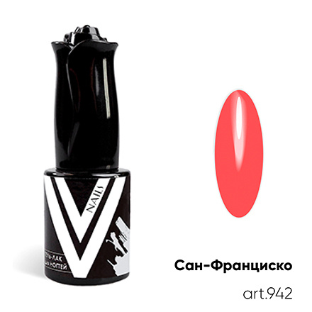 Vogue Nails, Гель-лак Сан-Франциско, неоновый,  арт.942 #1