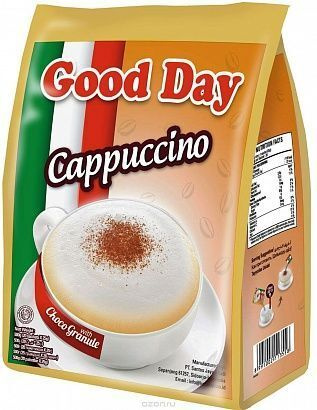 Капучино Good Day 3в1 с шоколадной крошкой 20 шт - купить с доставкой ...