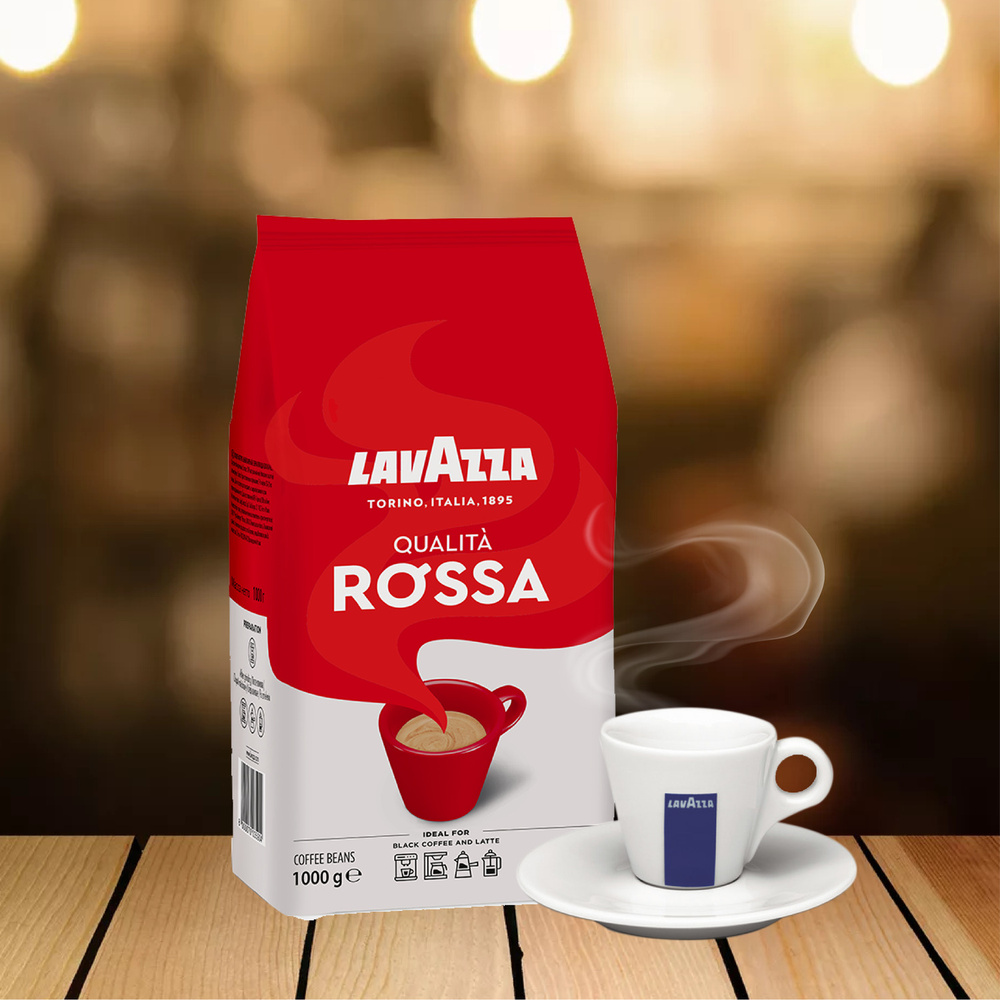 Кофе в зернах Lavazza Qualita Rossa 1 кг #1