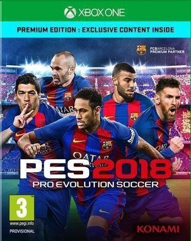 Pes 2018 on sale xbox one