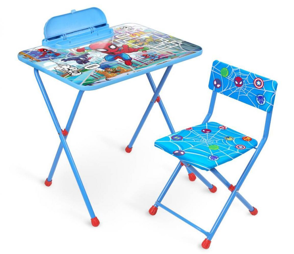 + детской мебели Ника Человек-паук (арт. Д2ЧП), стол+ стул .