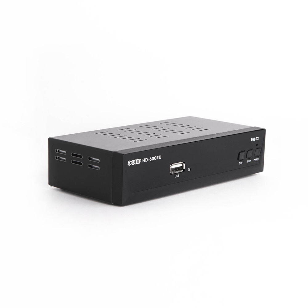 Цифровой ресивер ЭФИР HD-600RU DVB-T2/WI-FI/дисплей #1