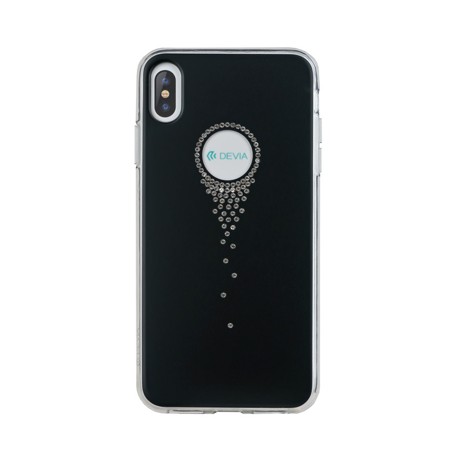 Чехол Devia Angel Tears Case для iPhone XS MAX - Black - купить с доставкой  по выгодным ценам в интернет-магазине OZON (148317620)