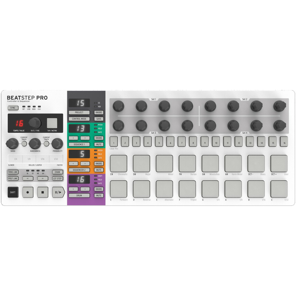 Миди контроллер Arturia BeatStep Pro купить на OZON по низкой цене