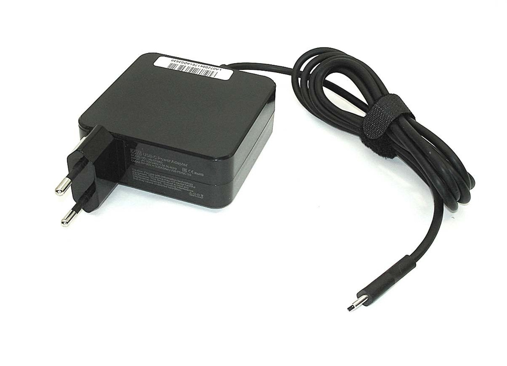 Блок питания (сетевой адаптер) для ноутбуков Xiaomi 65W USB Type-C OEM ...