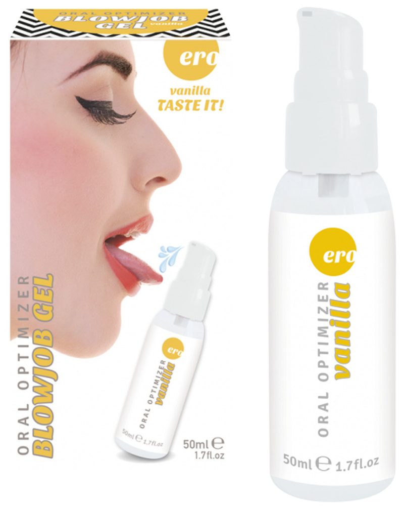 ORAL OPTIMIZER Blowjob Gel Vanilla, Съедобный гель-лубрикант со вкусом ванили для орального секса 50 #1