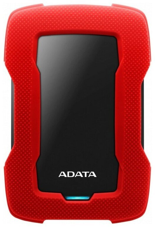 ADATA 2 ТБ Внешний жесткий диск (AHD330-2TU31-CRD), красный - купить с ...