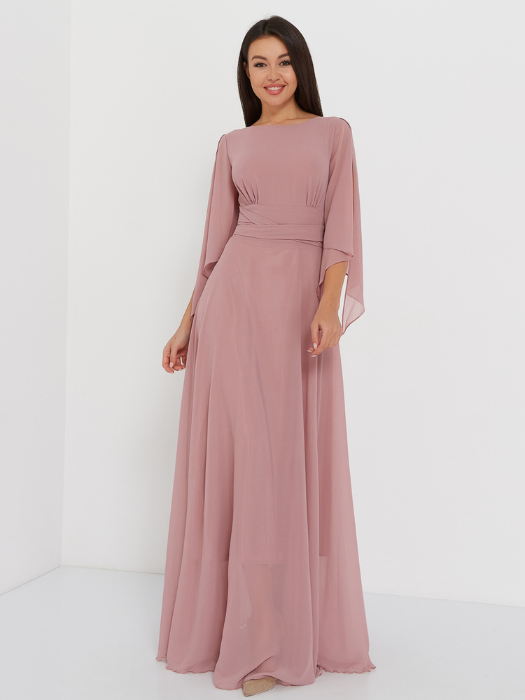 Платье вечернее шифоновое VERAVI, Женский, На любой сезон, размер 42 ...