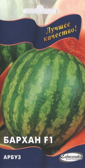 Разнообразные овощи, Арбуз Дом семян Арбуз Бархан F1 - купить по выгоднымценам в интернет-магазине OZON (370182350)