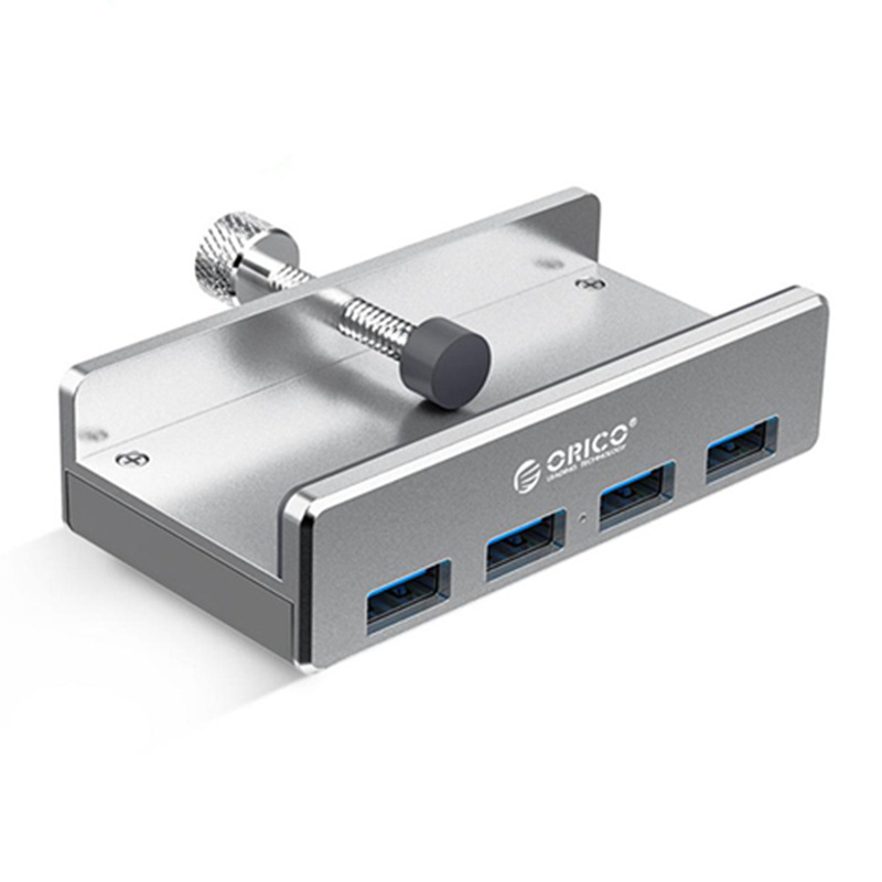 Алюминиевый 4-портовый USB-разветвитель Ультра-портативный USB ...