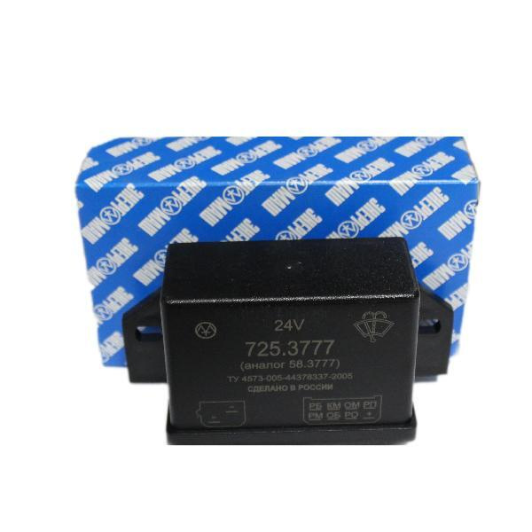 Реле стеклоочистителя (г. Калуга Энергомаш) / для а/м КАМАЗ / 725.3777 ...