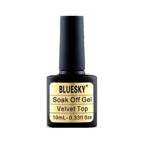 BLUESKY Velvet top 10 ml. (Топовое покрытие с эффектом велюра) #1