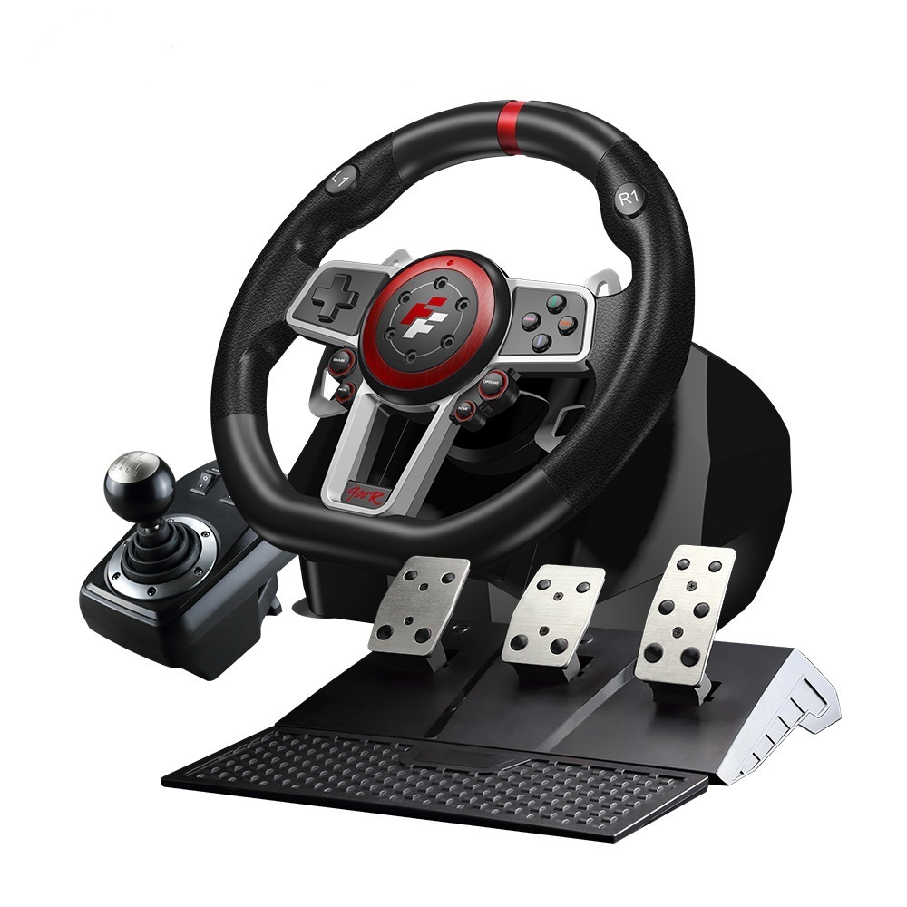 Игровой руль FLASHFIRE 6in1 SUZUKA Racing Wheel ES900R - купить с доставкой  по выгодным ценам в интернет-магазине OZON (264957874)