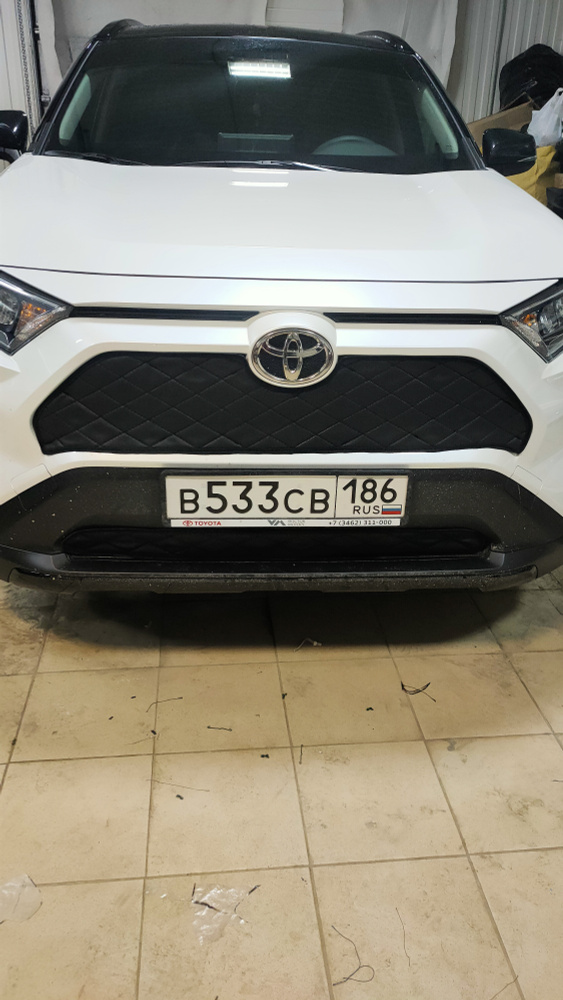 Утеплитель радиатора Toyota RAV4 (Тойота Рав4) 2018-н.в. #1