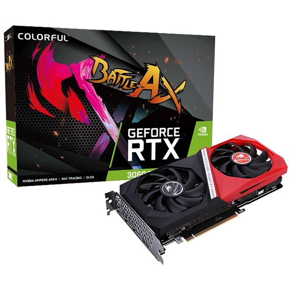 Видеокарта Colorful GeForce RTX 3060 Ti, 8 ГБ GDDR6 PCI Express