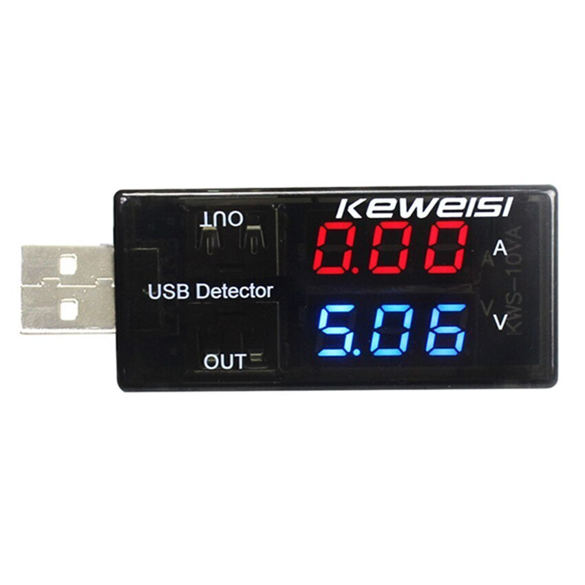 Цифровой тестер USB (Type A) KEWEISI KWS-10VA купить по выгодной цене с ...