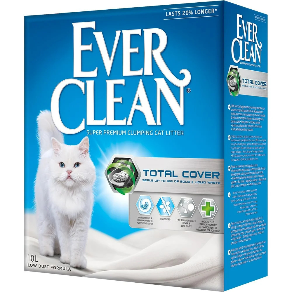 Наполнитель для кошачьего туалета ever clean