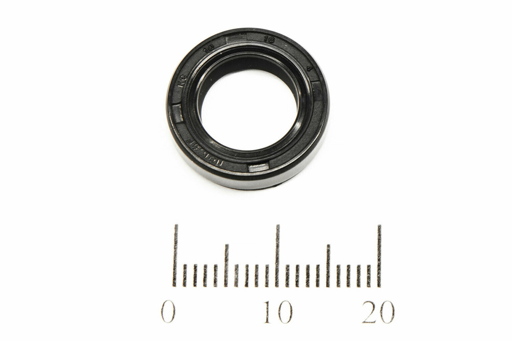 Сальник (манжета армированная) KC 10х16х4 NBR70 (без пружины) - арт ...