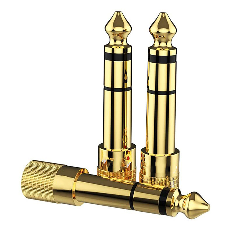 Переходник для кабеля гнездо mini Jack 3.5 на разъем Jack 6.3 Alctron ...