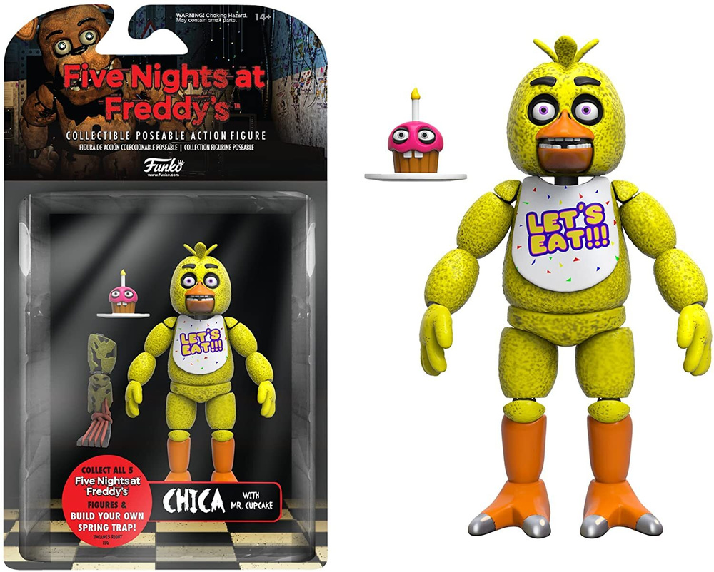 Чика подвижная фигурка ФНАФ (Chica FNAF)