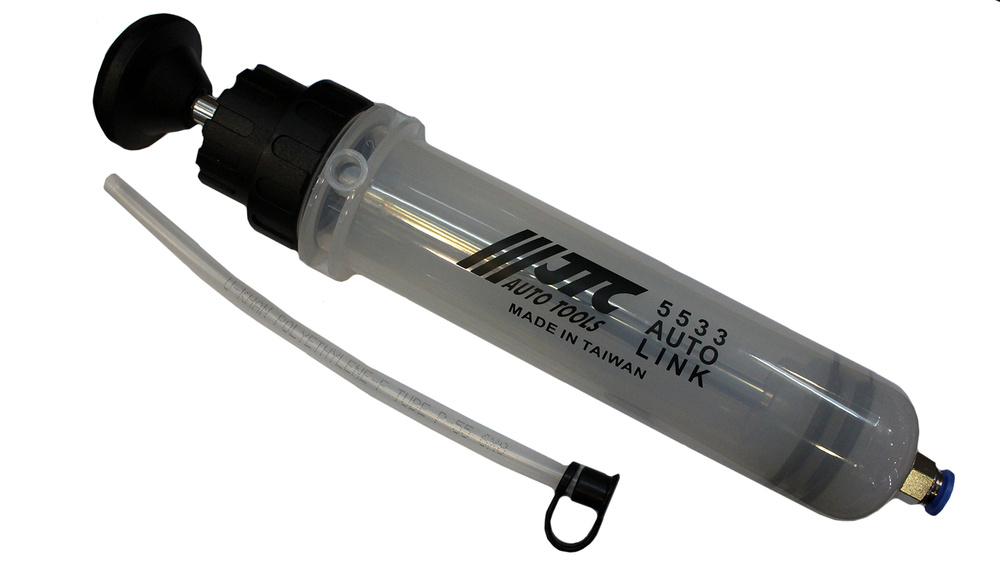 Шприц плунжерный JTC для тормозной жидкости антифриза 200мл - купить с ...