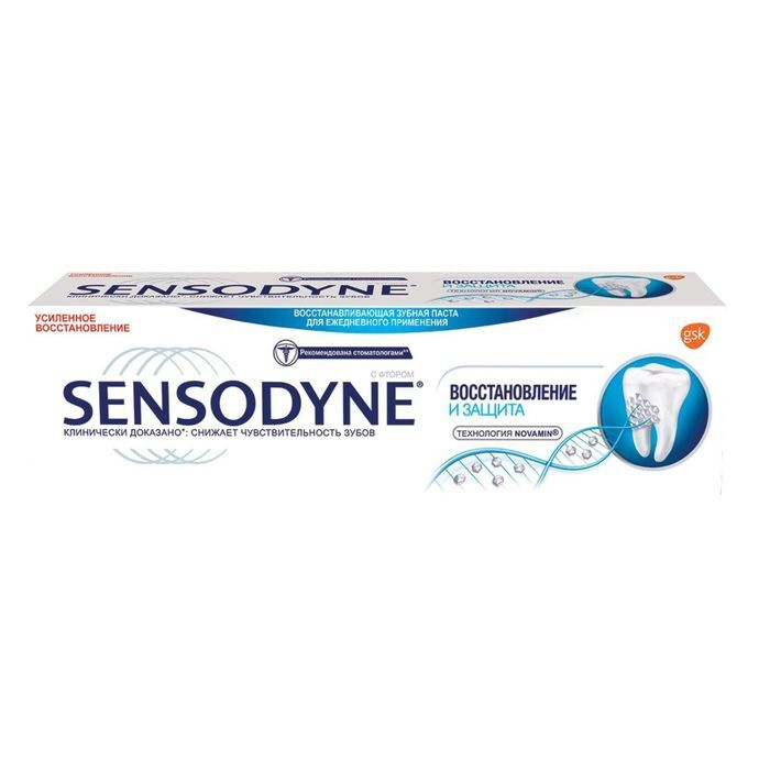 Зубная паста Sensodyne Восстановление и защита , 75 мл - купить с ...