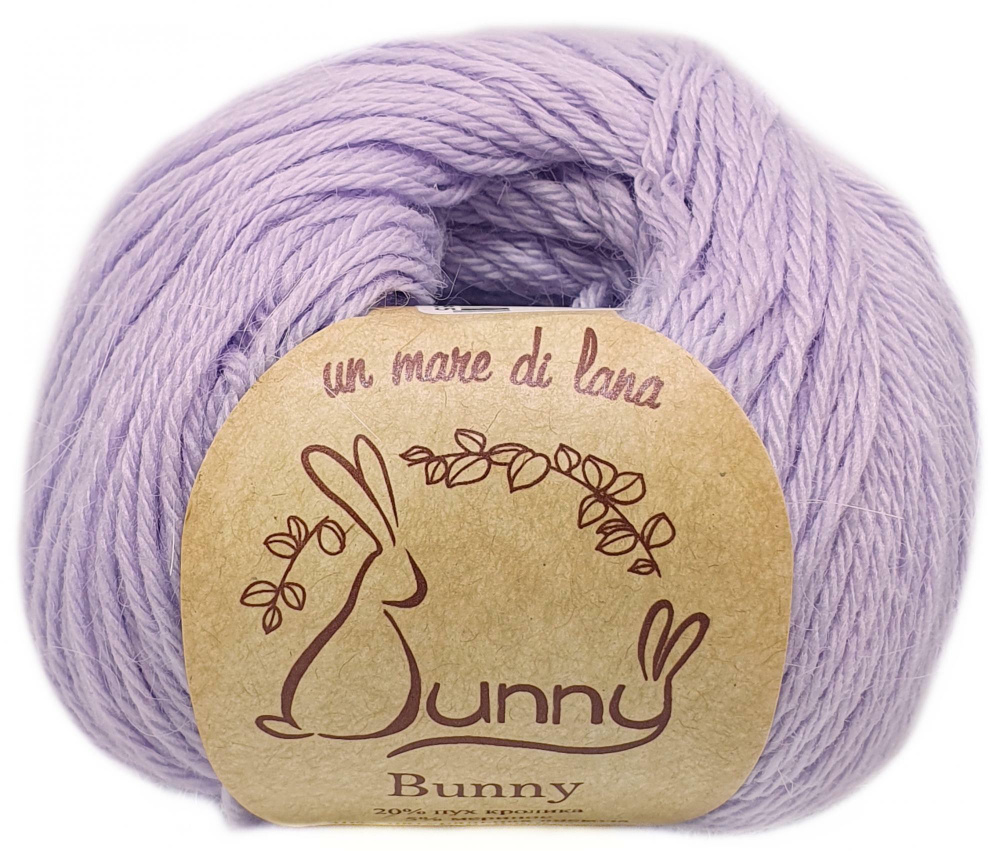 Пряжа Bunny Wool Sea (178), 50г, 200м, 20% пух кролика, 5% меринос, 30% натуральная вискоза, 45% нейлон #1