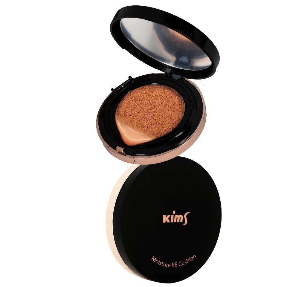 BB-Кушон Kims Moisture BB Cushion (SPF50+/PA+++) (#25, темно-бежевый), 15гх2 (Кремовый)  #1