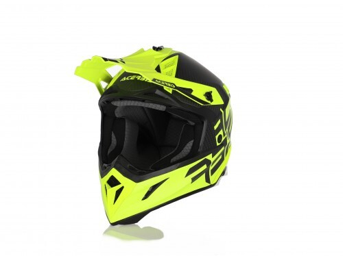 Acerbis Мотошлем STEEL CARBON салатовый - купить с доставкой по ...