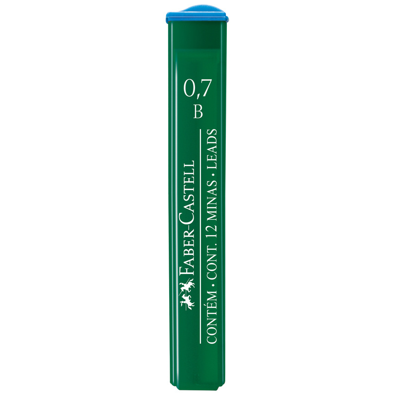 Faber-Castell Грифель для карандаша 0.7 мм, твердость: B (Мягкий), 1 шт.  #1