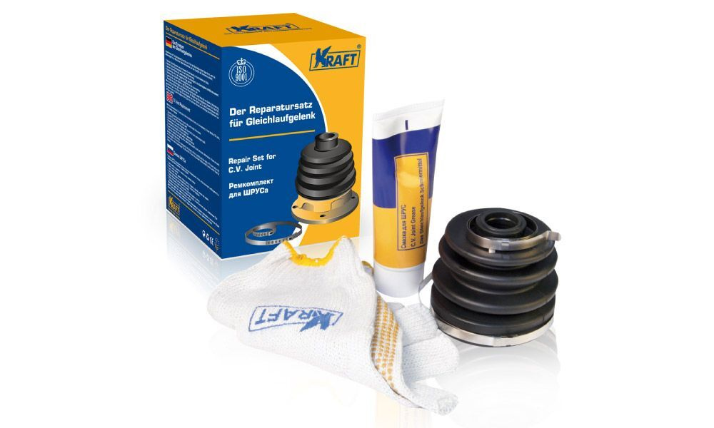 Пыльник ШРУС ВАЗ 2108 внутренний 2 хомута смазка Kraft - Kraft арт ...
