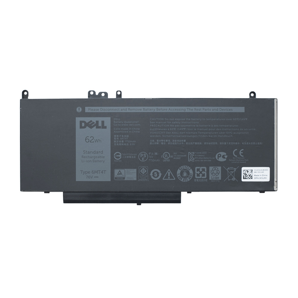 Аккумулятор для ноутбука Dell Latitude E5470 E5570 , E5450 E5550 / 6MT4T -  батарея ORG 7750mAh - купить с доставкой по выгодным ценам в  интернет-магазине OZON (591342085)