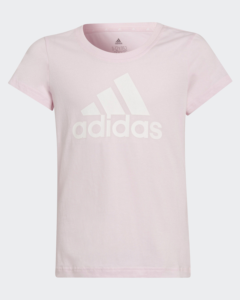 Футболка adidas, размер 134, цвет розовый, хлопок 100% - купить по выгодной  цене в интернет-магазине OZON