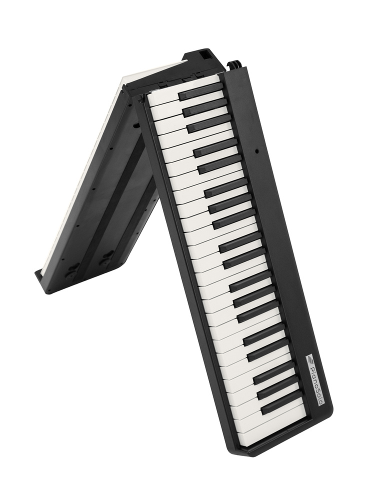 Портативное складное пианино с динамической клавиатурой PianoSolo Pro 3 Black  #1