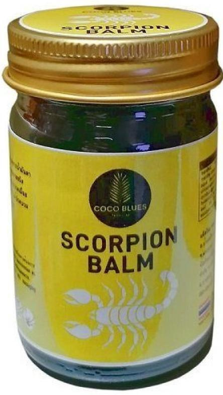 Coco Blues Тайский бальзам с ядом скорпиона Scorpion Balm, 50гр #1