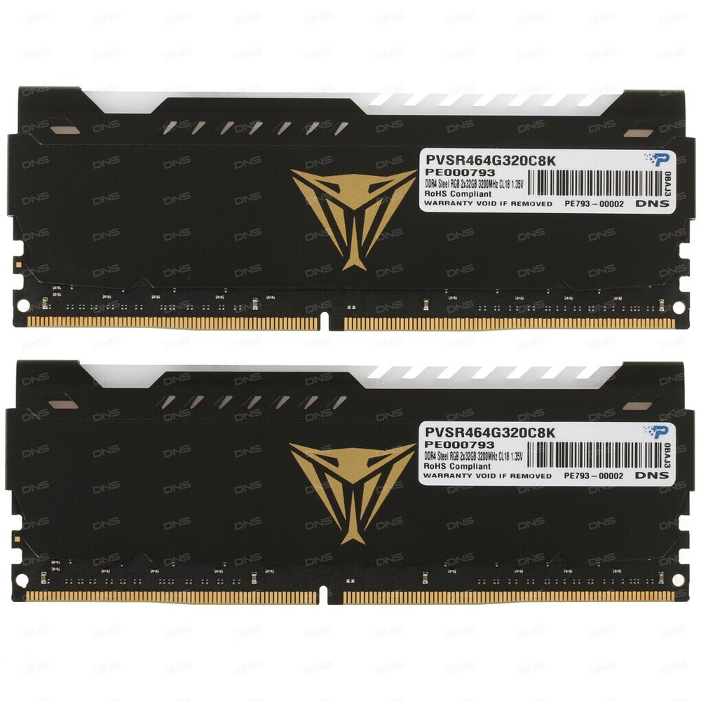 Модуль оперативной памяти Patriot Memory 32 ГБ DDR4 PC25600 3200
