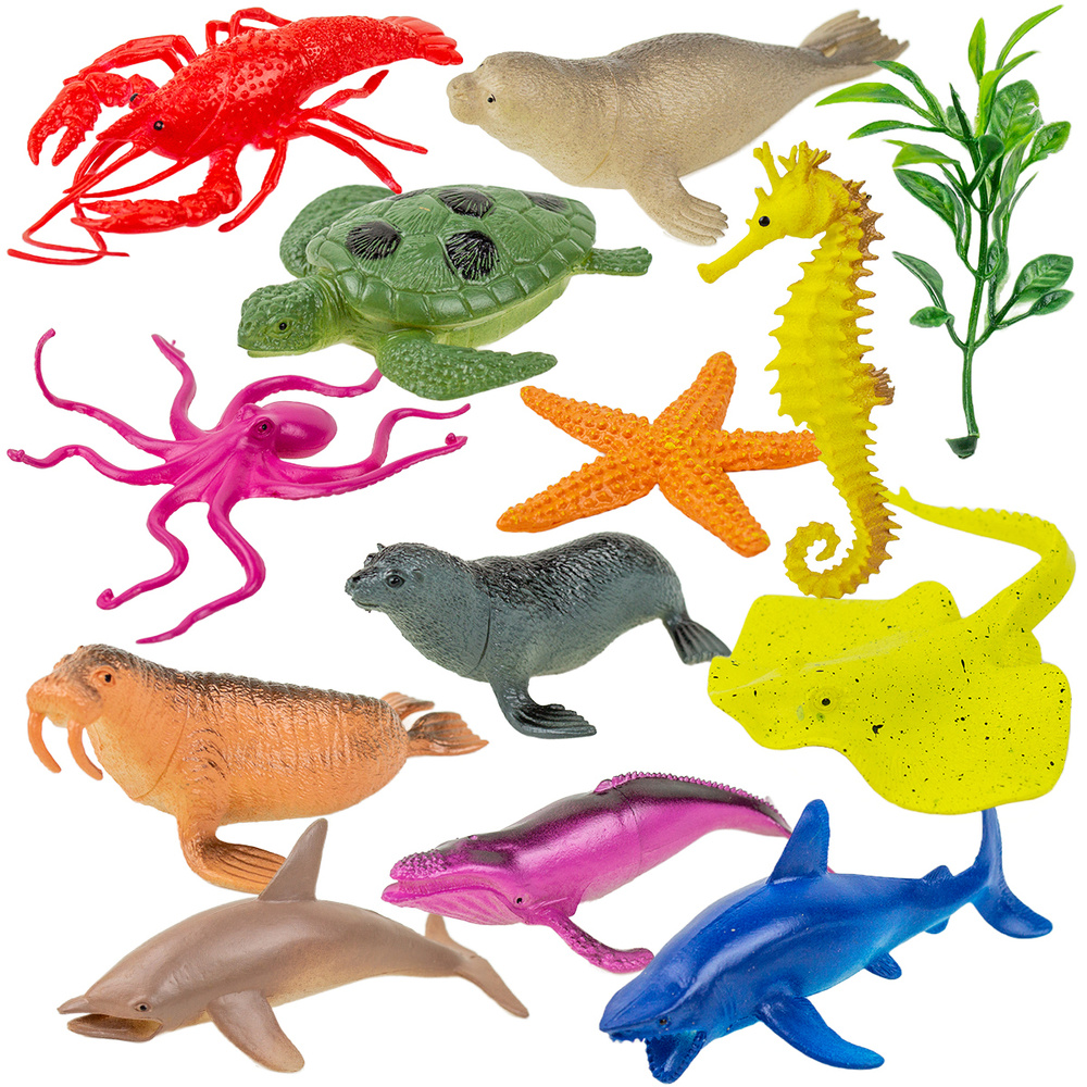 Фигурки морских обитателей Story Game "Sea Animal", 10 фигурок - купить ...