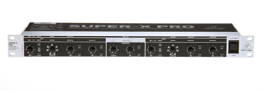 Behringer Аудио-кроссовер CX2310, черно-серый - купить с доставкой по ...